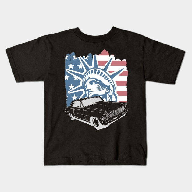 Camaro 1969 Kids T-Shirt by EtyazaForez